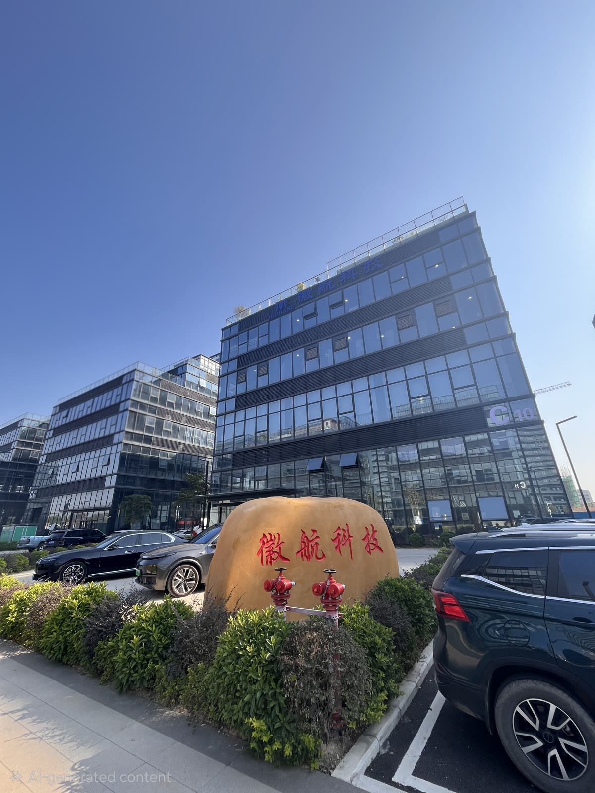 徽航科技公司大楼正面